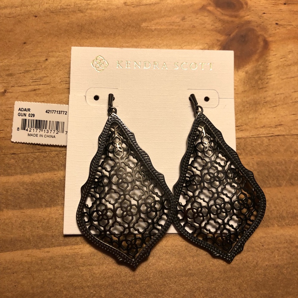 Kendra Scott Gunmetal Adair’s